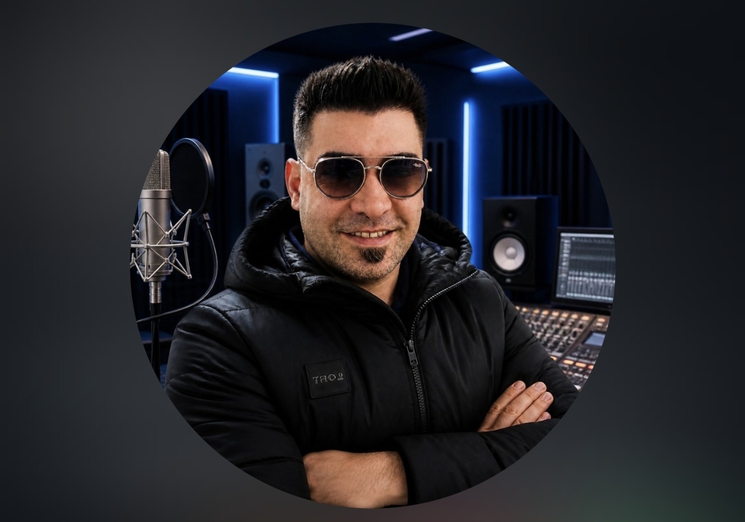 Yapımcı Metin Karaaslan’ın stüdyo portresi